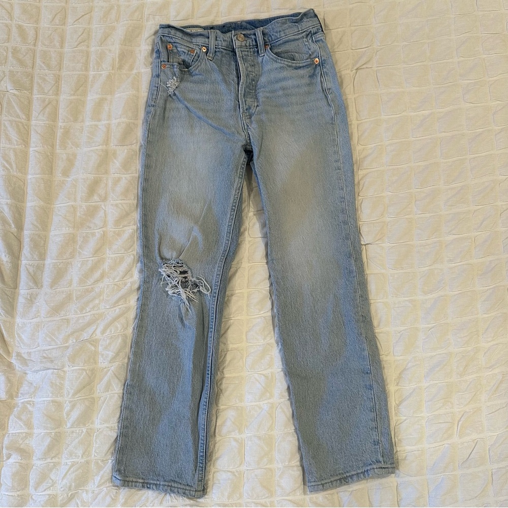 Gap cheeky straight high rise (short length)